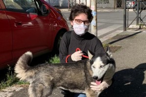 HALISH BELLISSIMA HUSKY, tra i cani del sequestro, E’ STATA ADOTTATA❤️